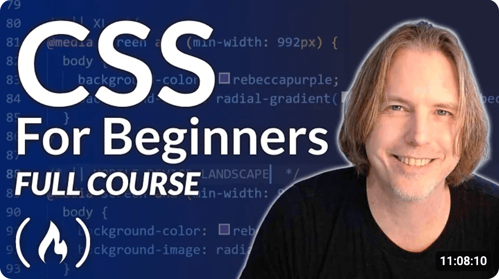 CSS Tutorial – Full Course for Beginners